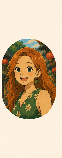 Illustrated portrait of Avalon